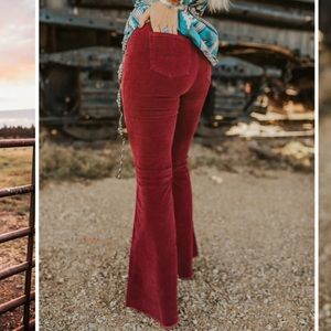 Red Bellbottoms